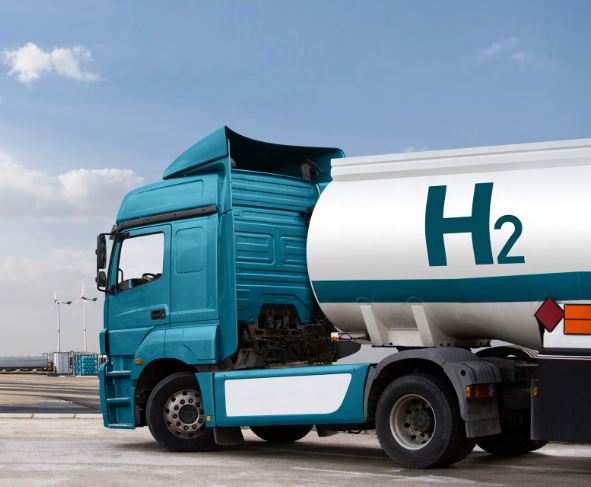 Camión de hidrógeno